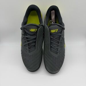Puma Men's Gray and Yellow Athletic Shoes